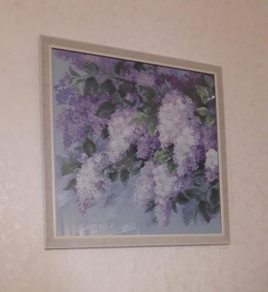 Моя первая большая вышивка