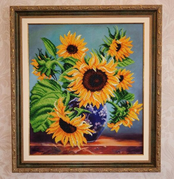 Букет подсолнухов