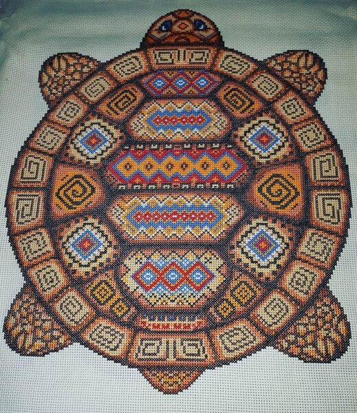 Подушка черепаха. Моя 27-ая  работа