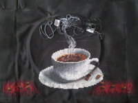 Кофейная фантазия. Рыбы.   Было..jpg