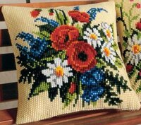 Vervaco 1200-497Assorted Floral Pillow Cover.jpg