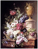 Gerard Van Spaendonck - Still Life on Marble Pedestal.jpg