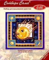 Риолис - 646 - Подушка Космос Комета (цв.гр, xsd).jpg