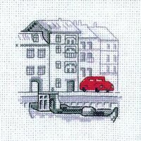 Permin 14-7112 Red Car at the Port.jpg