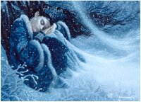 Ruth Sanderson - The Snow Princess Asleep.jpg
