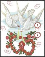 Сандра-вышивка - Любовь и голуби (цв.гр).jpg