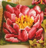 Vervaco 1225-5769 Waterlily Cushion Front.jpg