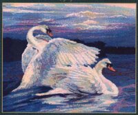 Jeanette Crews Design - DAW-006 - Swans (чб.гр) (1).jpg