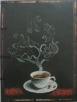 Кофейная фантазия. Рыбы. Картинка будущей вышивки. - копия.jpg