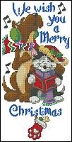 Dimensions 08727 Christmas Paws Banner.jpg