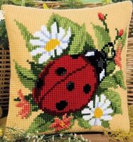 Vervaco 1200-641 Ladybird Cushion Front.jpg