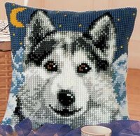 Vervaco 1200-775 Midnight Wolf Cushion Front.jpg