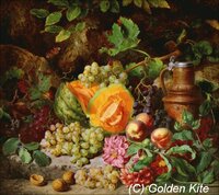 1960 . Rich Still Life with Mellons.jpg