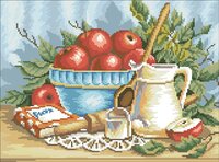 Чудесные мгновения - Натюрморт с яблоками (чб.гр, xsd).jpg