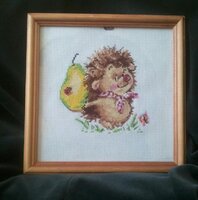 5. Ёжик с грушей..jpg