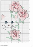 LA Cat Blue Eyes & Three Roses.jpg