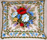 Подушка с васильками Риолис-065.jpg