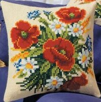Vervaco 1200-554 Poppy Assorted Pillow Cover.jpg