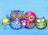 A Crazy Wonderful Owl Family.jpg