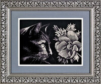 Алисена 13774 - Кот и цветок.jpg