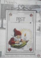 00. Конверт для писем. Санта. Набор фирмы Permin.jpg