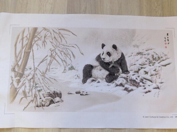 2020.09 Панда и бамбук Xiu Crafts