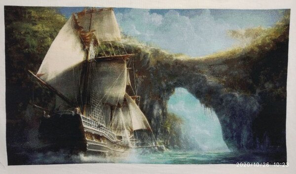 2020.10 Бригантина в заливе