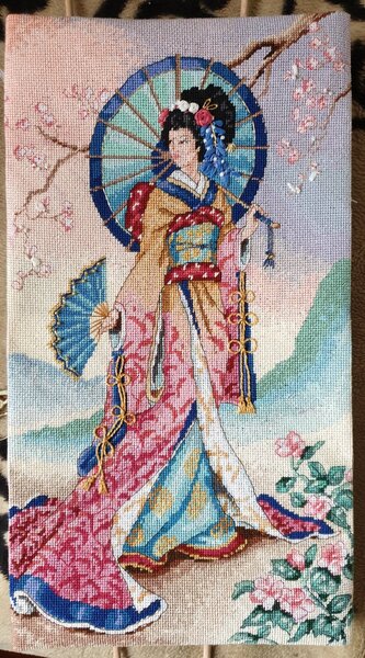 2020.11 Цветущая вишня