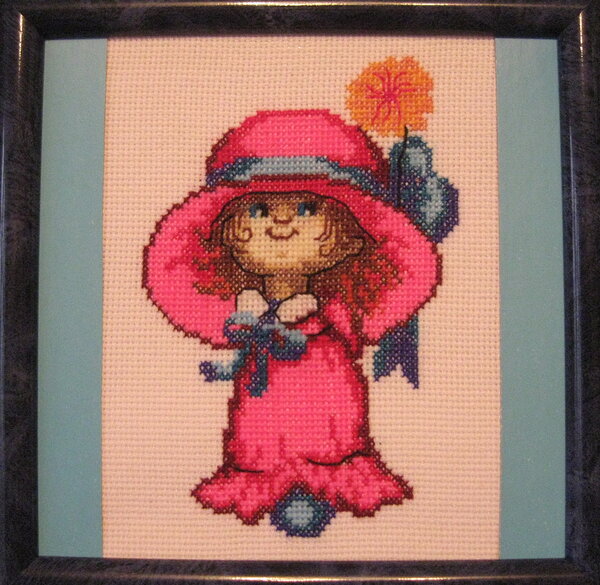 Маленькая кокетка, 9х13 см.JPG