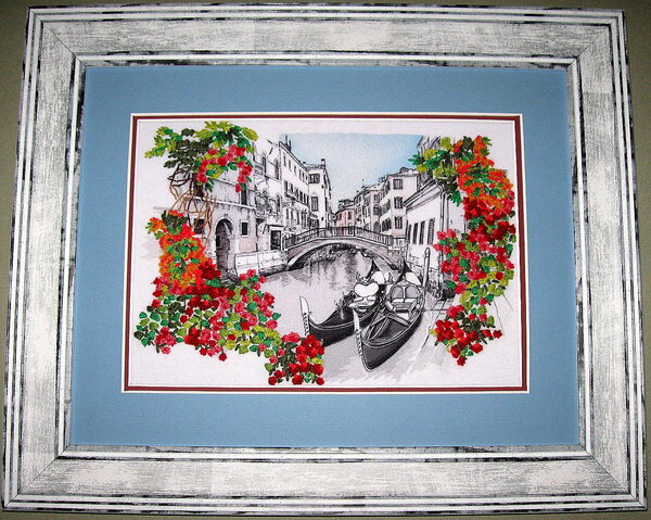 Всевозможные виды швов, 37х30см.