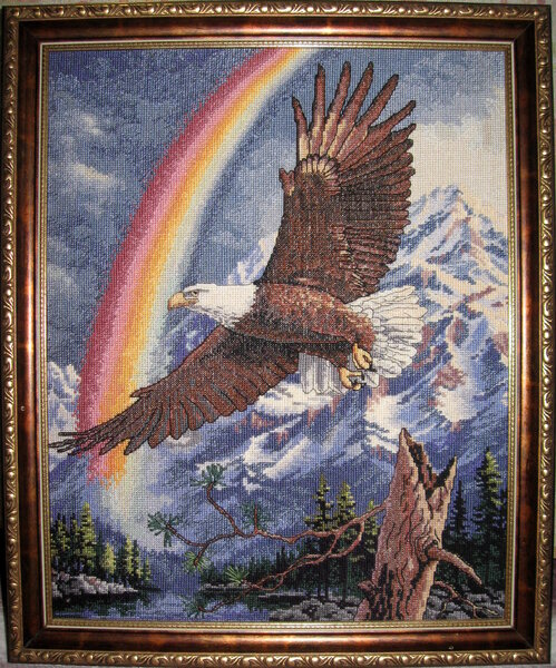 Парящий орел (30х27 см)  - 2 МЕСТО.JPG