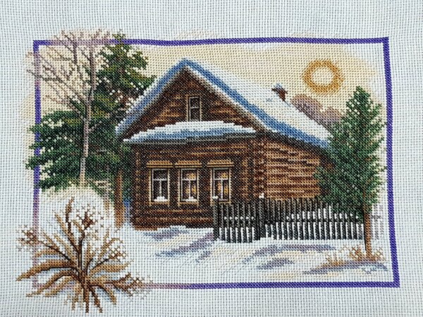 Зима в деревне